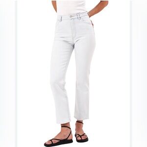 Rolla's Original‎ High Rise Straight Jeans Ankle/Cropped Size 31 White Casual